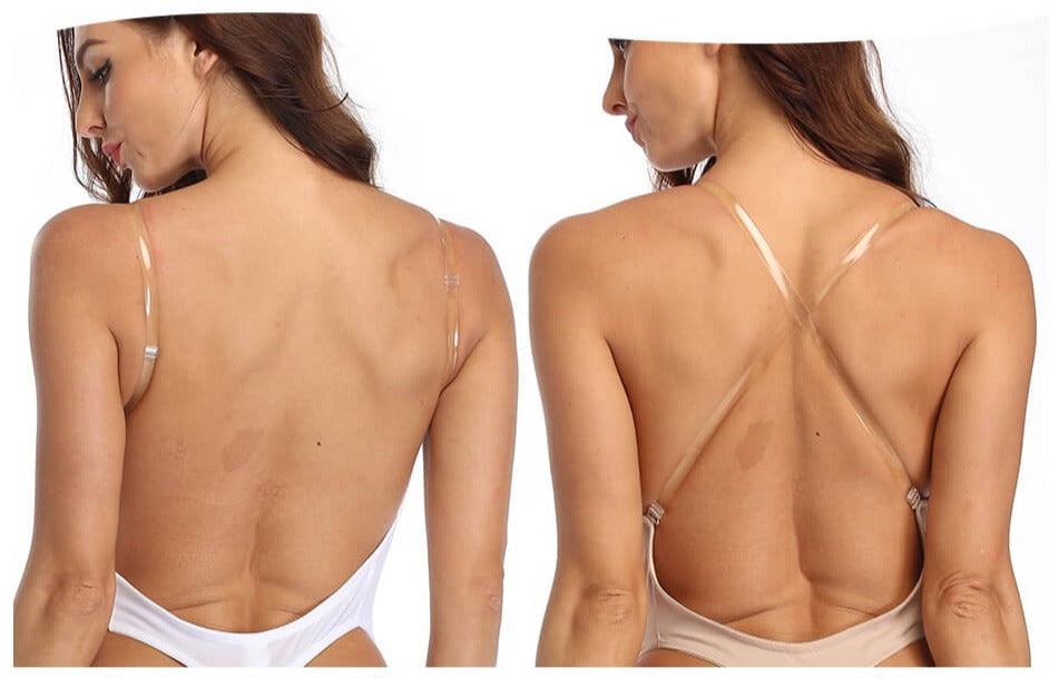 Lyzara - Hluboký výstřih na zádech Body Shaper bez švů