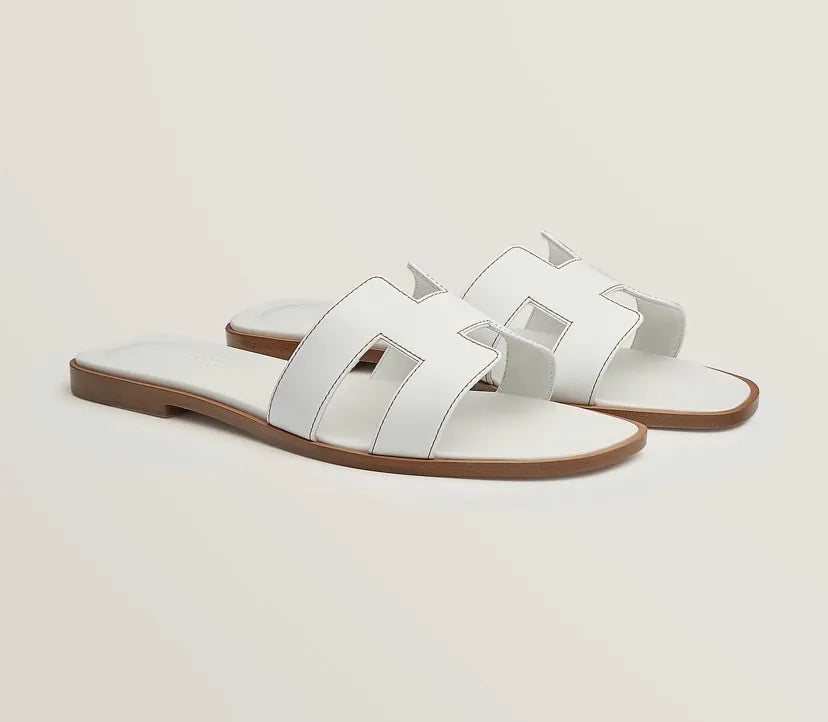 Helvara - Women's Leather Slippers Comfort Fit