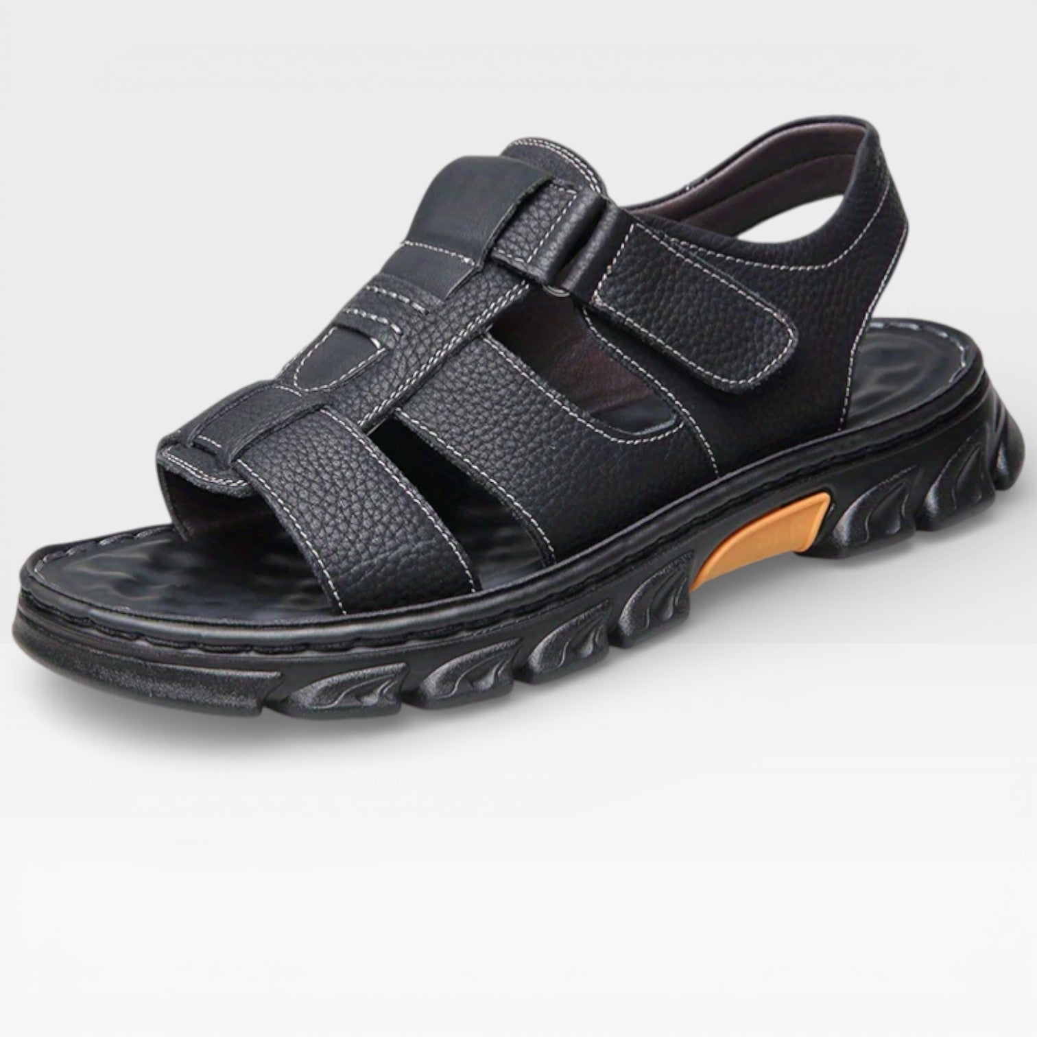 Lorano - Men's Leather Sandals Soft Sole Summer