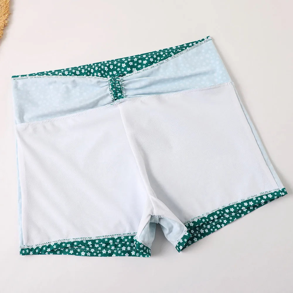 Celvoria - Retro bikiny set s vysokým pasem a puntíky
