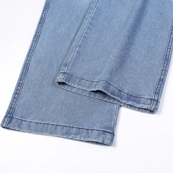 Damen Baggy Jeans Mit Hohem Bund | Weit