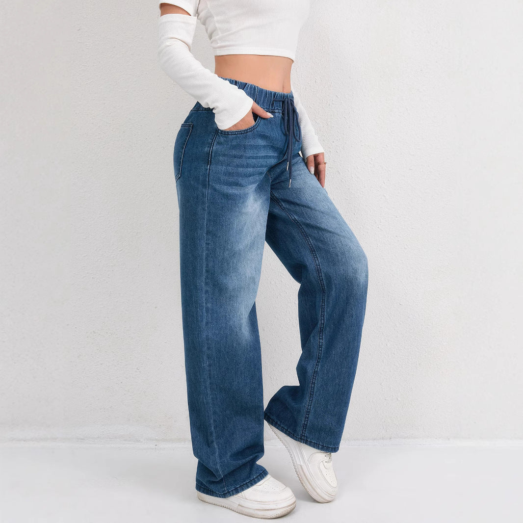 Damen Baggy Jeans | Palazzo