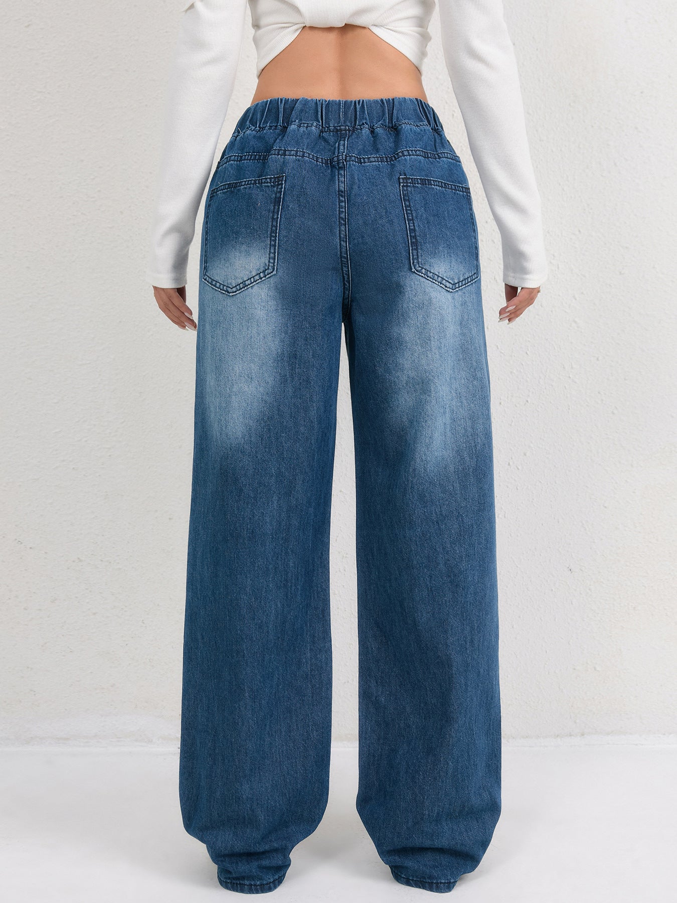 Damen Baggy Jeans | Palazzo
