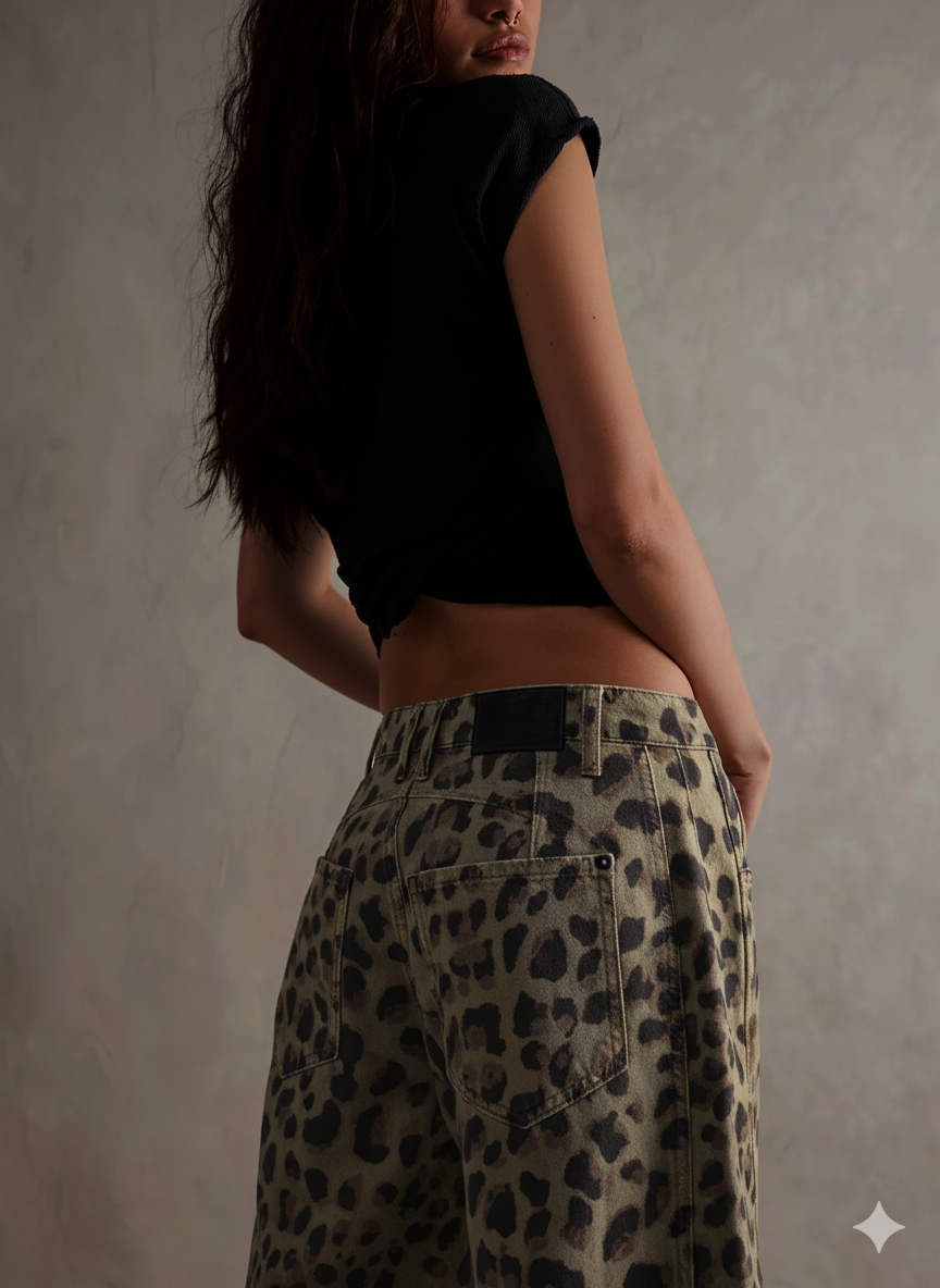 Damen Barrel Jeans Locker Geschnitten | Baggy