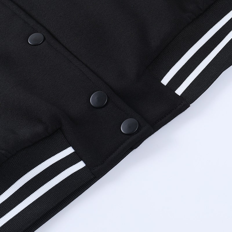 Damen College Jacke Mit Kontrastärmeln | Übergangs