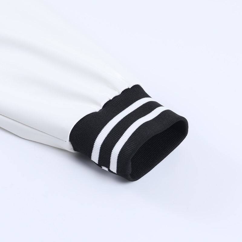 Damen College Jacke Mit Kontrastärmeln | Übergangs