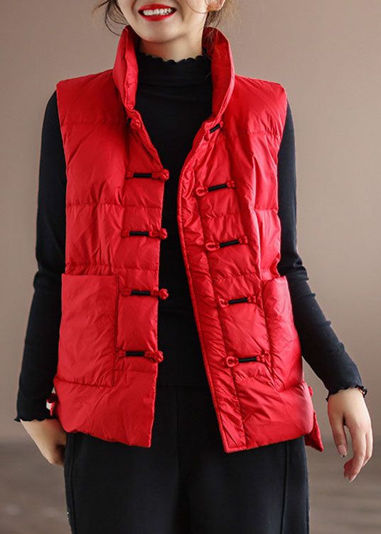 Damen Gilet Mit Stehkragen Und Knopfleiste | Winter