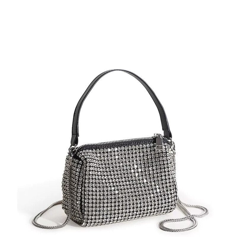 Damen Handtasche Elegant Strass | Abendtasche