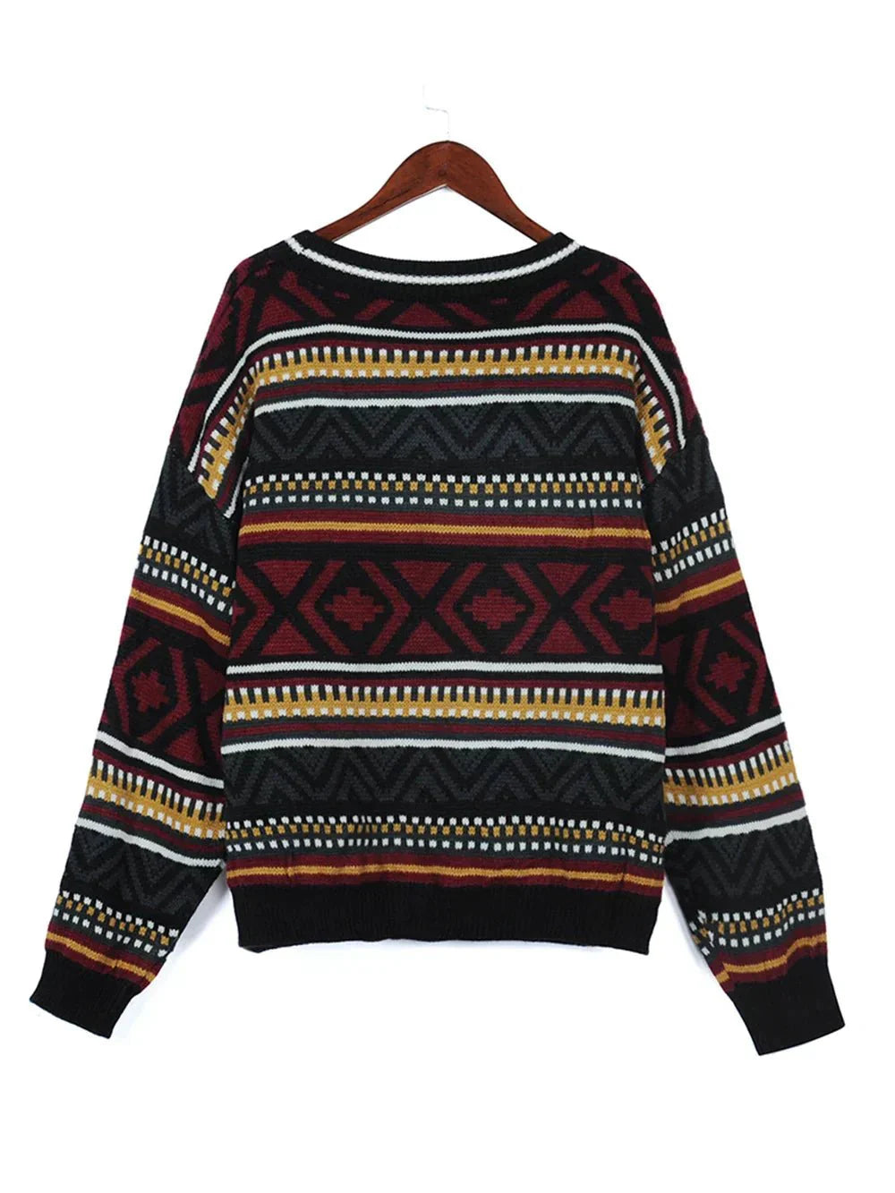 Damen Norweger Pulli Mit Muster | Warm