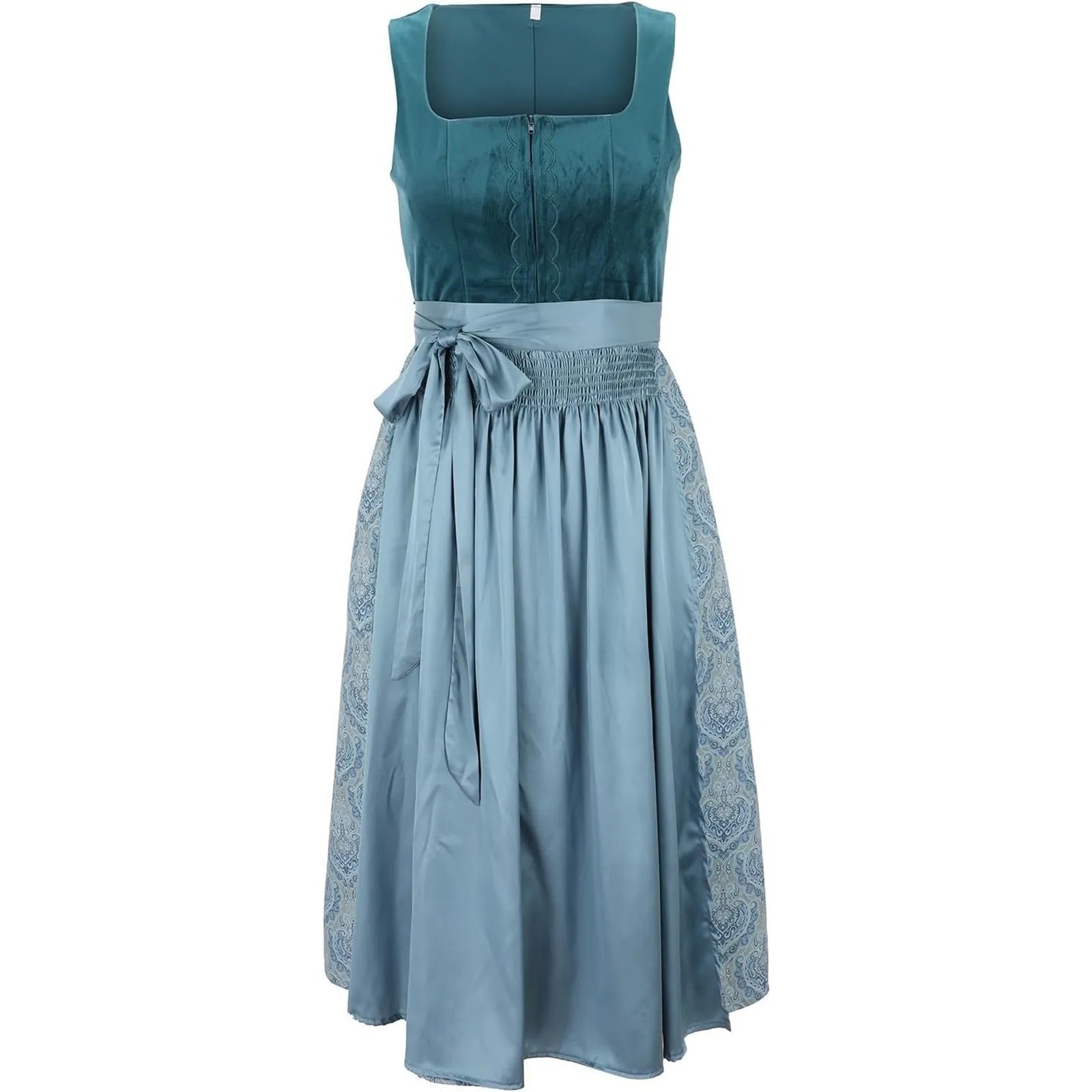 (DRAFTED) Women's Oktoberfest Dirndl with Apron | Midi