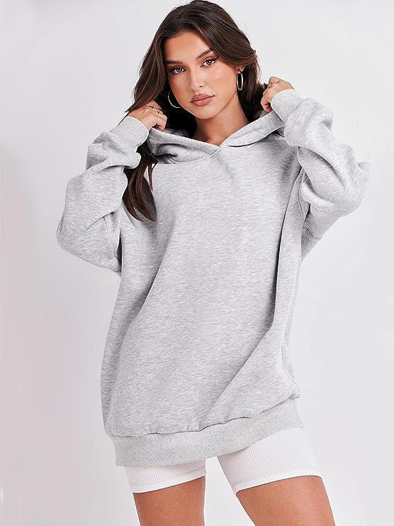 Damen Oversize Hoodie Mit Kapuze | Weich