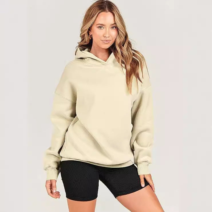 Damen Oversize Hoodie Mit Kapuze | Weich