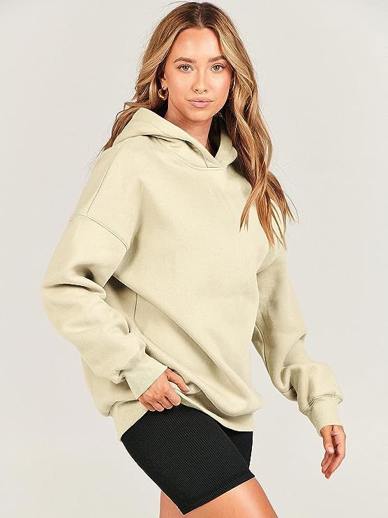 Damen Oversize Hoodie Mit Kapuze | Weich