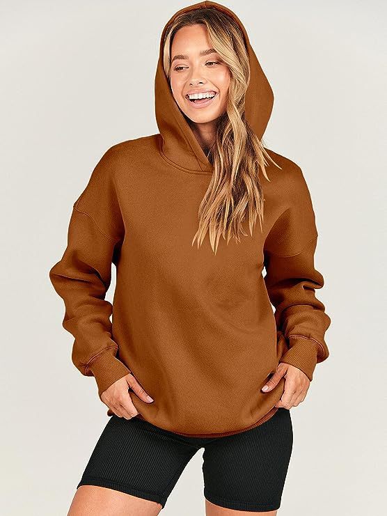 Damen Oversize Hoodie Mit Kapuze | Weich