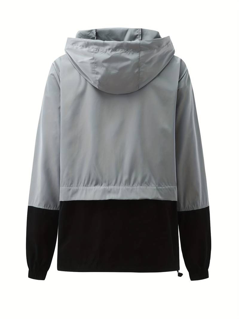 Damen Regenjacke Zweifarbig | Leicht