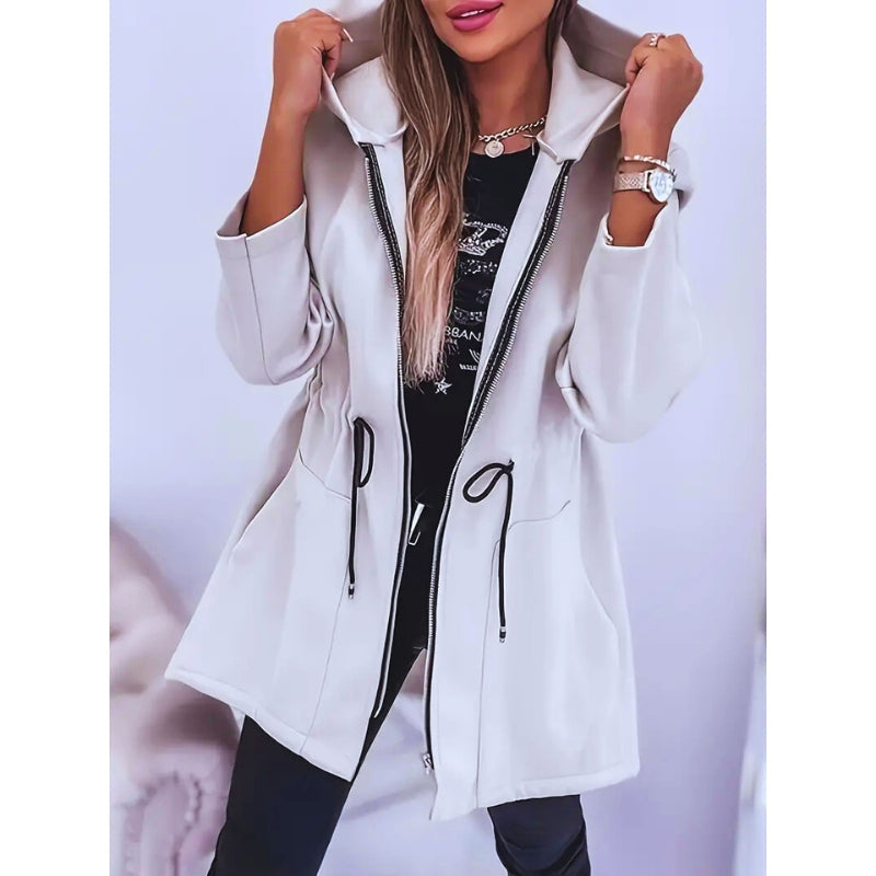 Damen Regenmantel Mit Kapuze | Lang