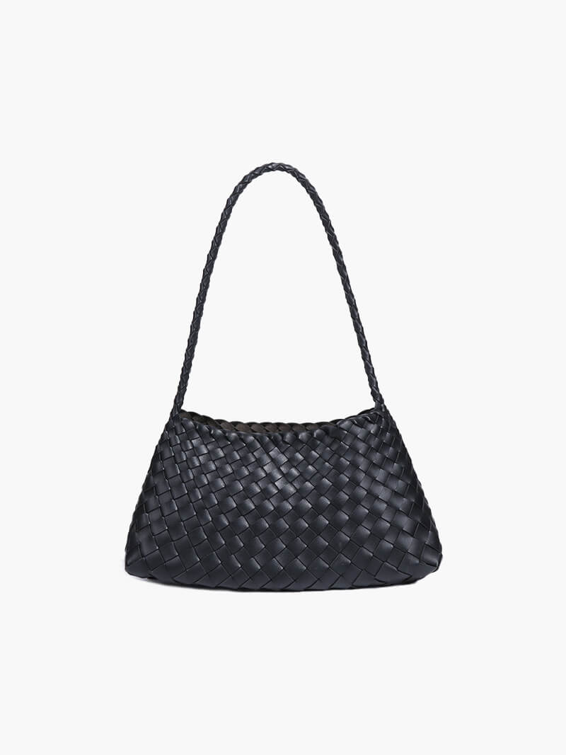 Damen Schultertasche Geflochten Klein | Hobo