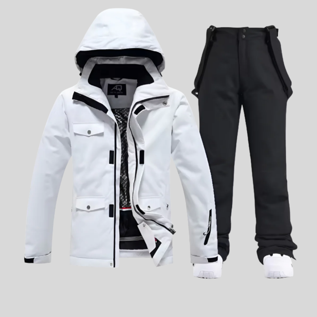 Damen Skianzug Set Mit Kapuze Und Hose | Schnee