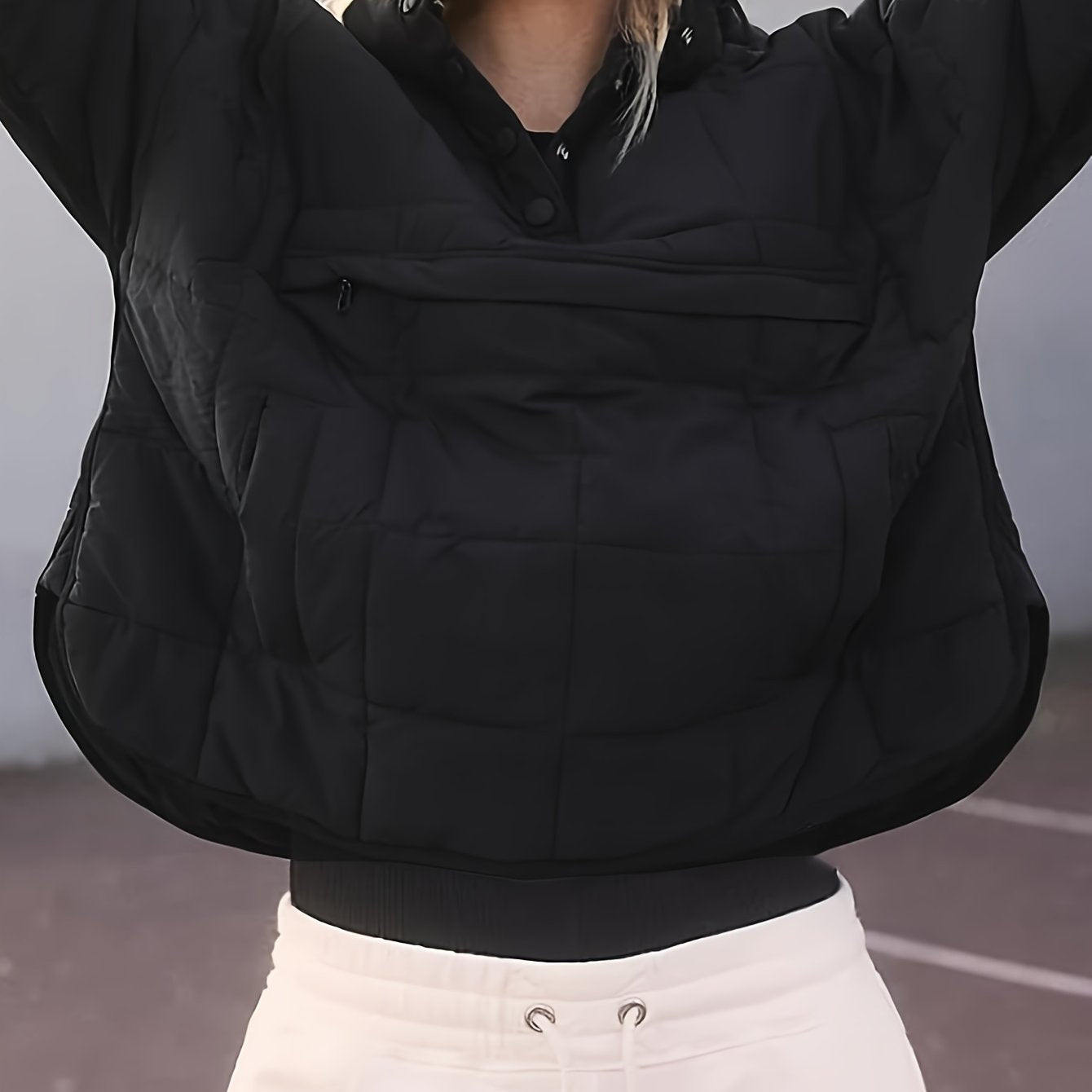 Damen Steppjacke Oversized | Übergangsjacke