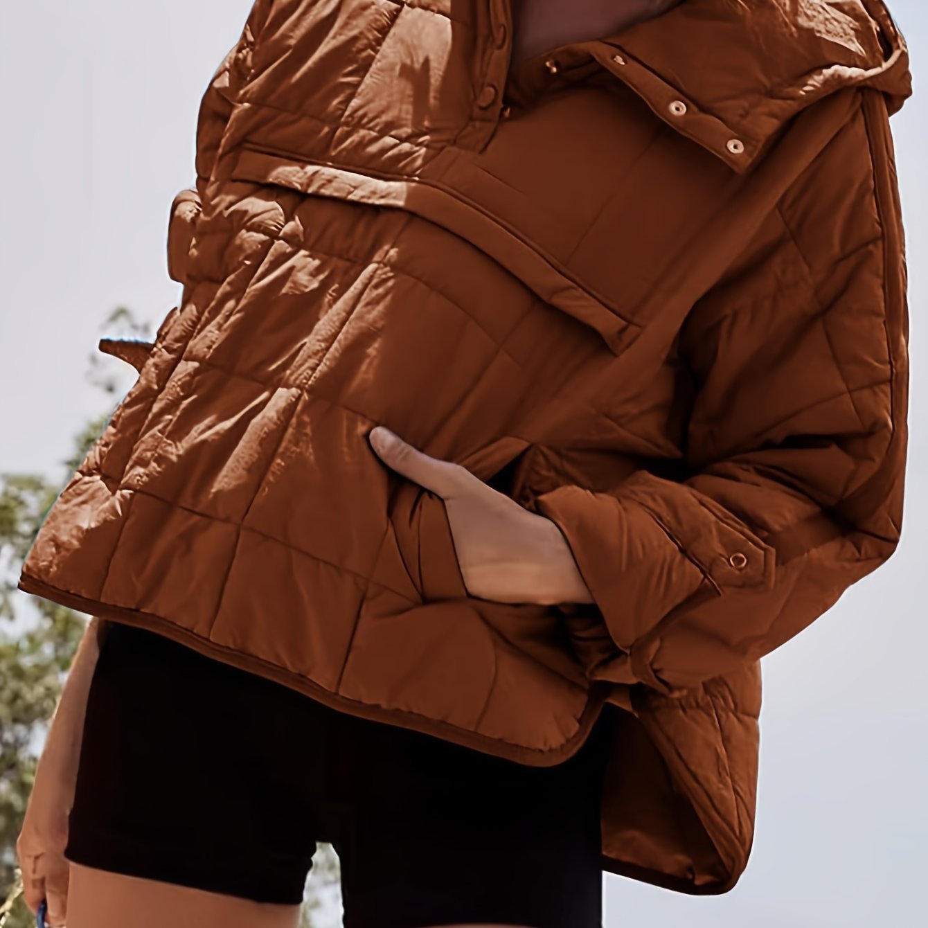 Damen Steppjacke Oversized | Übergangsjacke