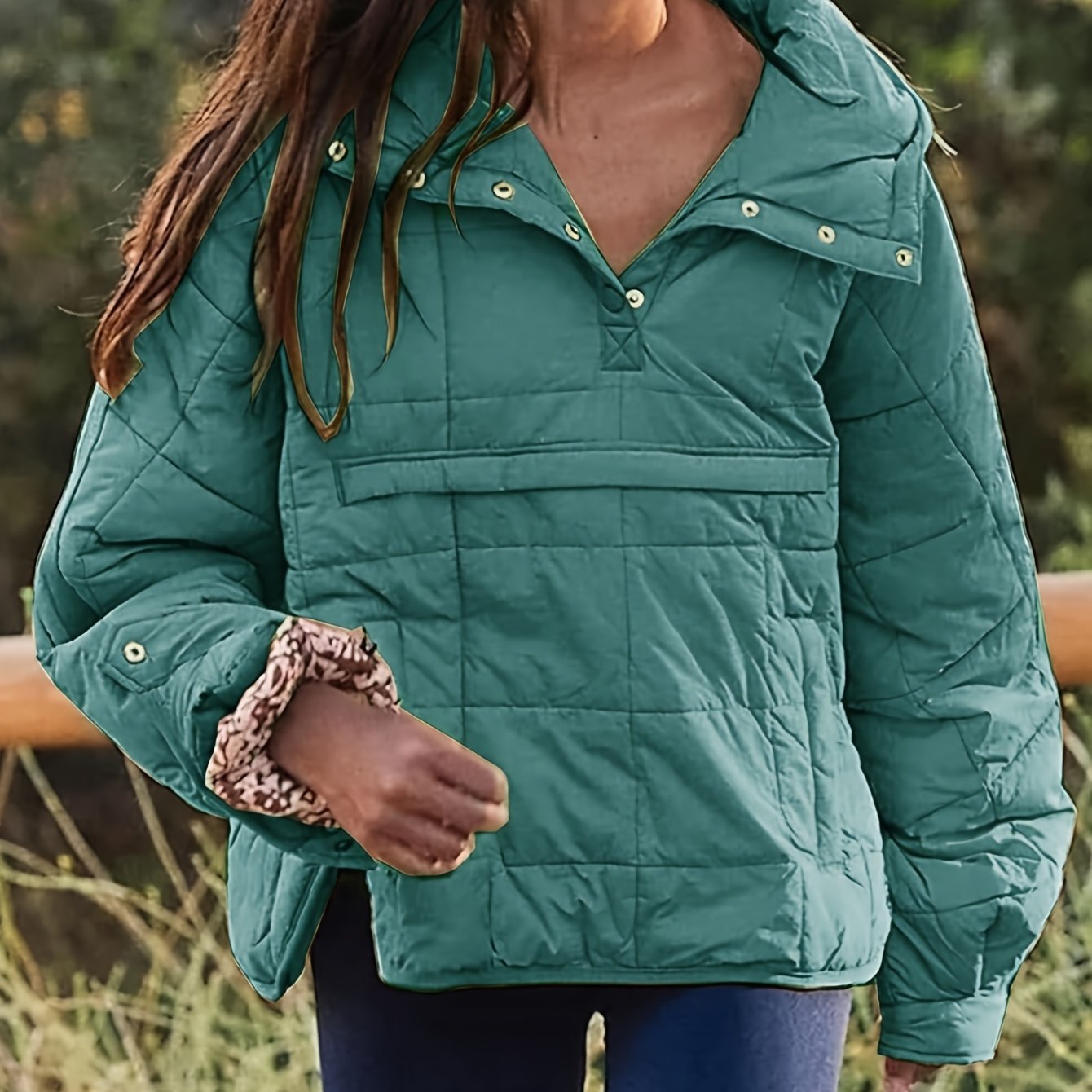 Damen Steppjacke Oversized | Übergangsjacke