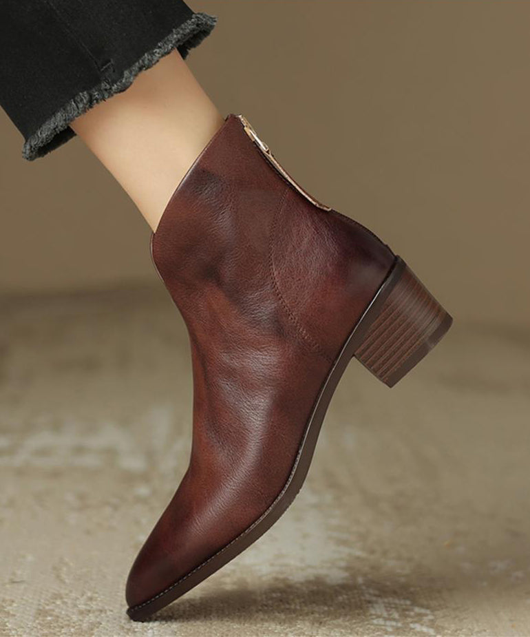 Dámské kotníkové boty na podpatku | Elegantní