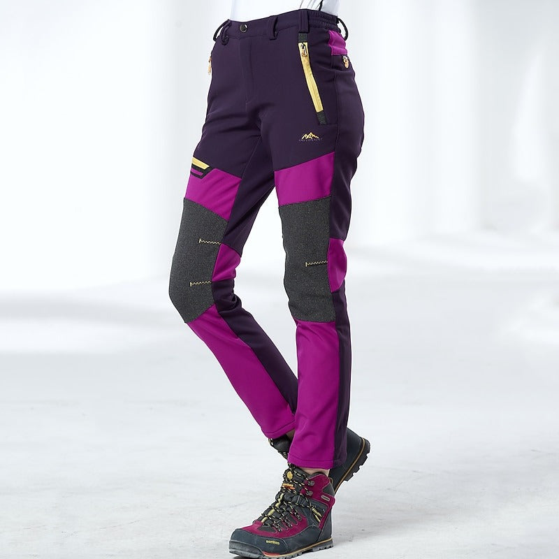 Damen Thermo Skihose Mit Reißverschluss Taschen | Warm