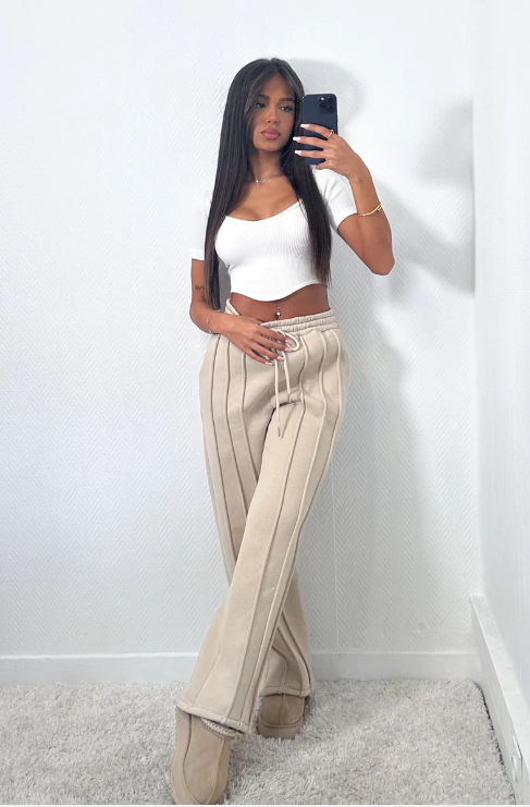 Damen Trainerhosen Mit Kordelzug | Stylische Jogginghose