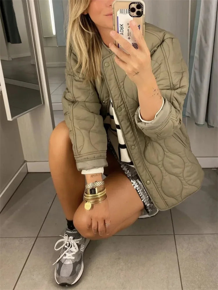 Damen Winterjacke Gesteppt | Übergangsjacke