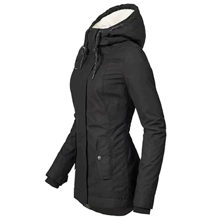 Damen Winterjacke Mit Kapuze & Fleece | Warm
