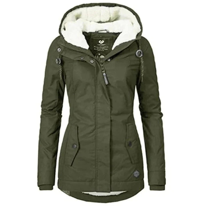 Damen Winterjacke Mit Kapuze & Fleece | Warm