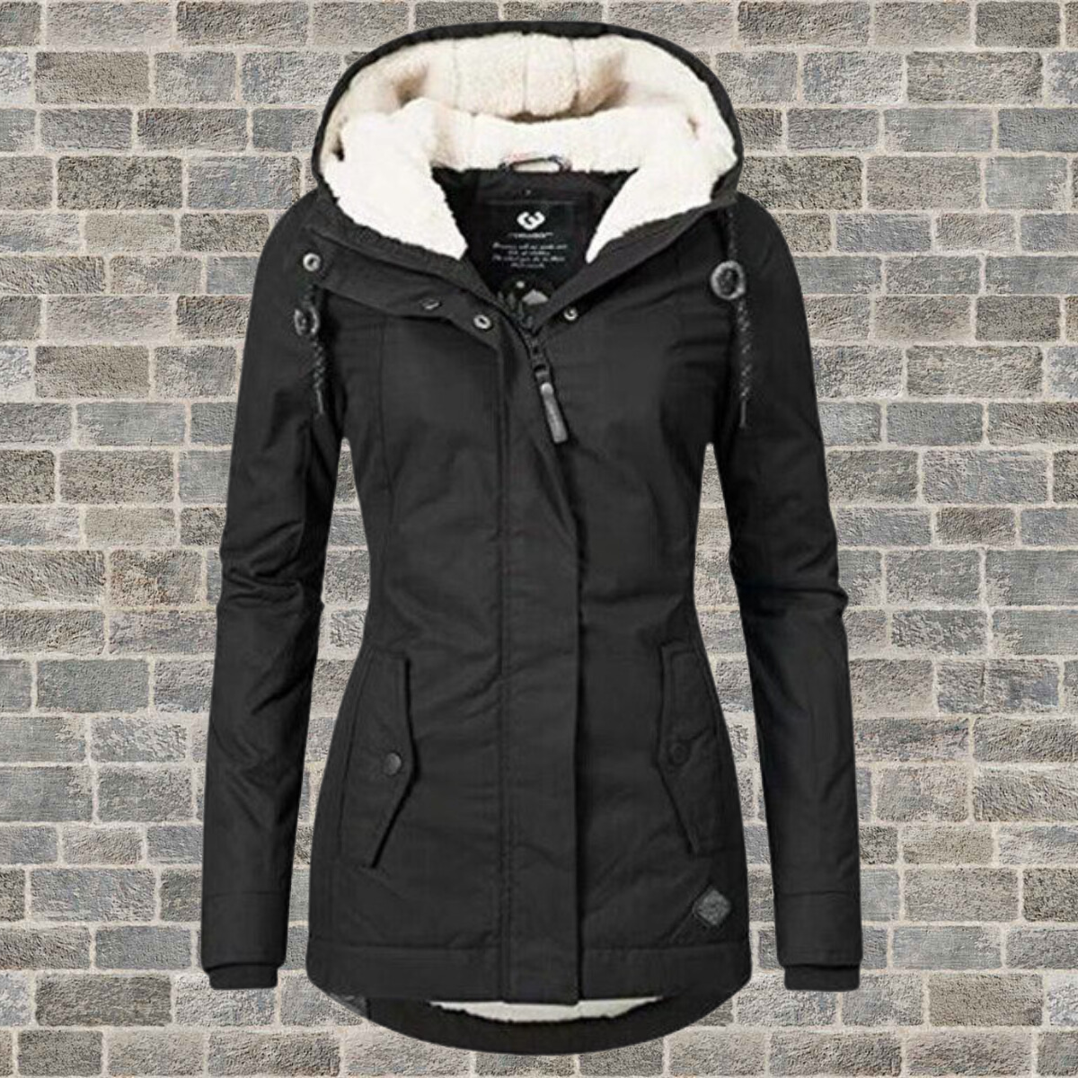 Damen Winterjacke Parka Mit Fleecefutter | Lang