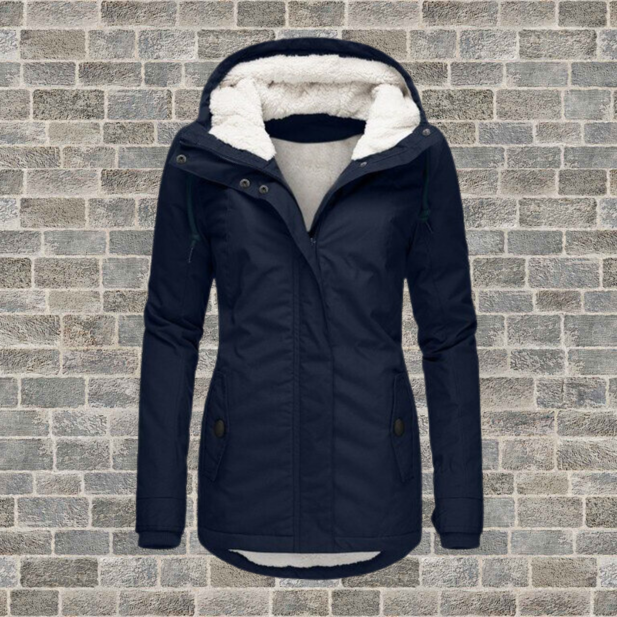 Damen Winterjacke Parka Mit Fleecefutter | Lang