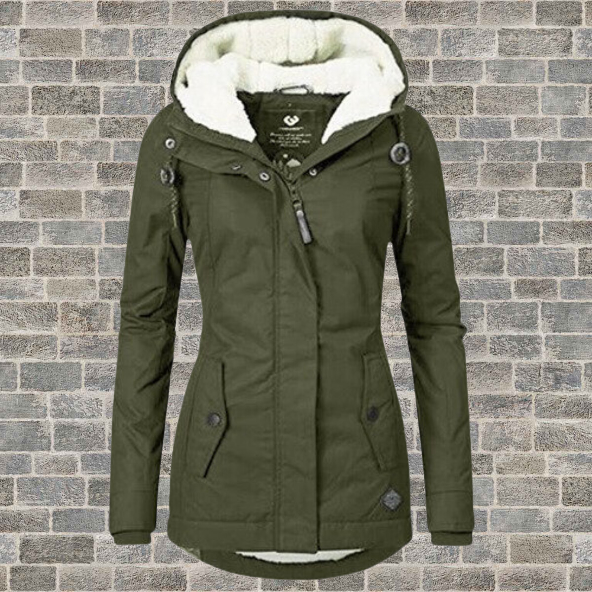 Damen Winterjacke Parka Mit Fleecefutter | Lang
