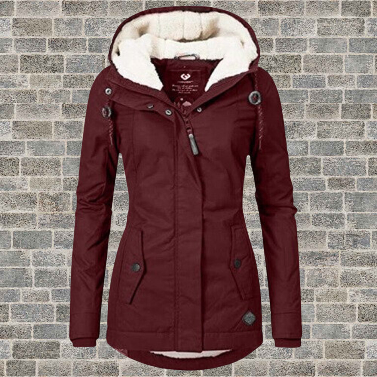 Damen Winterjacke Parka Mit Fleecefutter | Lang