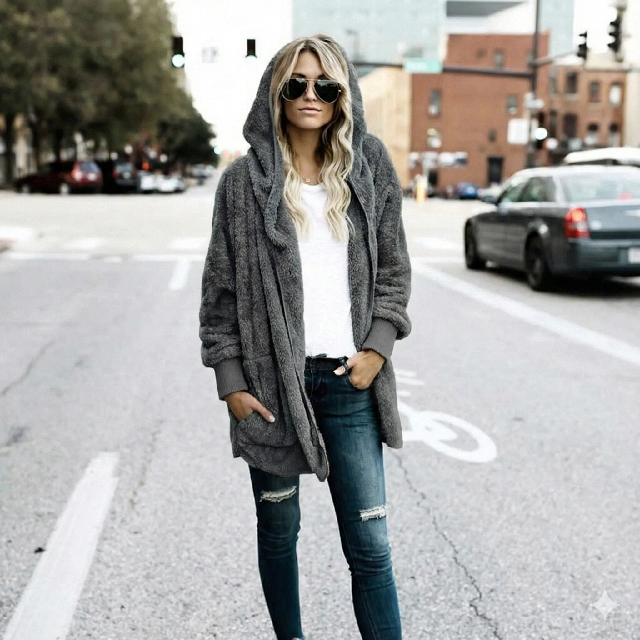 Damen Wintermantel Mit Kapuze | Winter