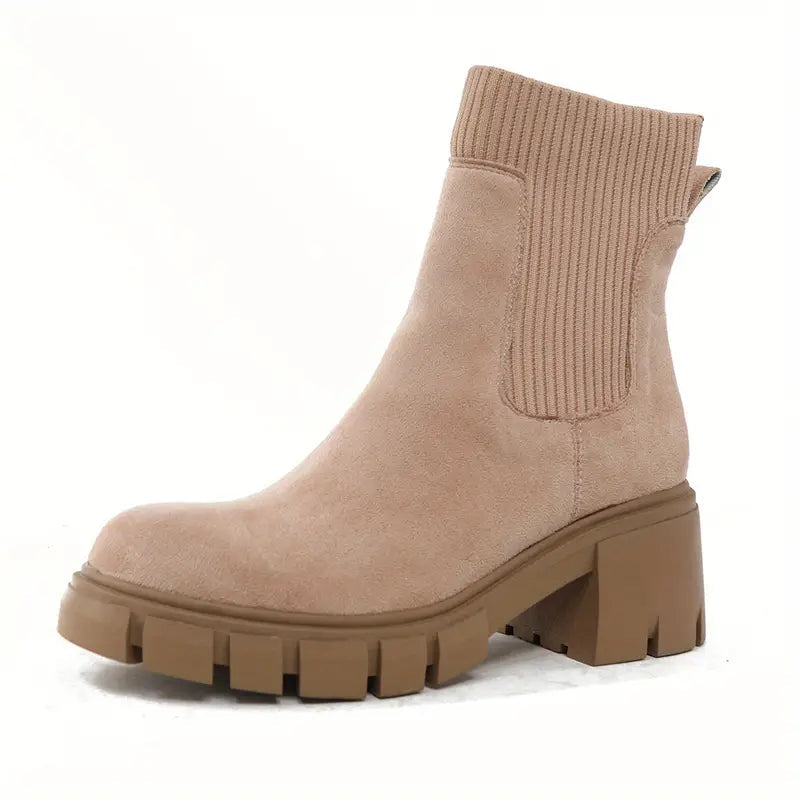 Damen Winterschuhe Mit Blockabsatz | Winter