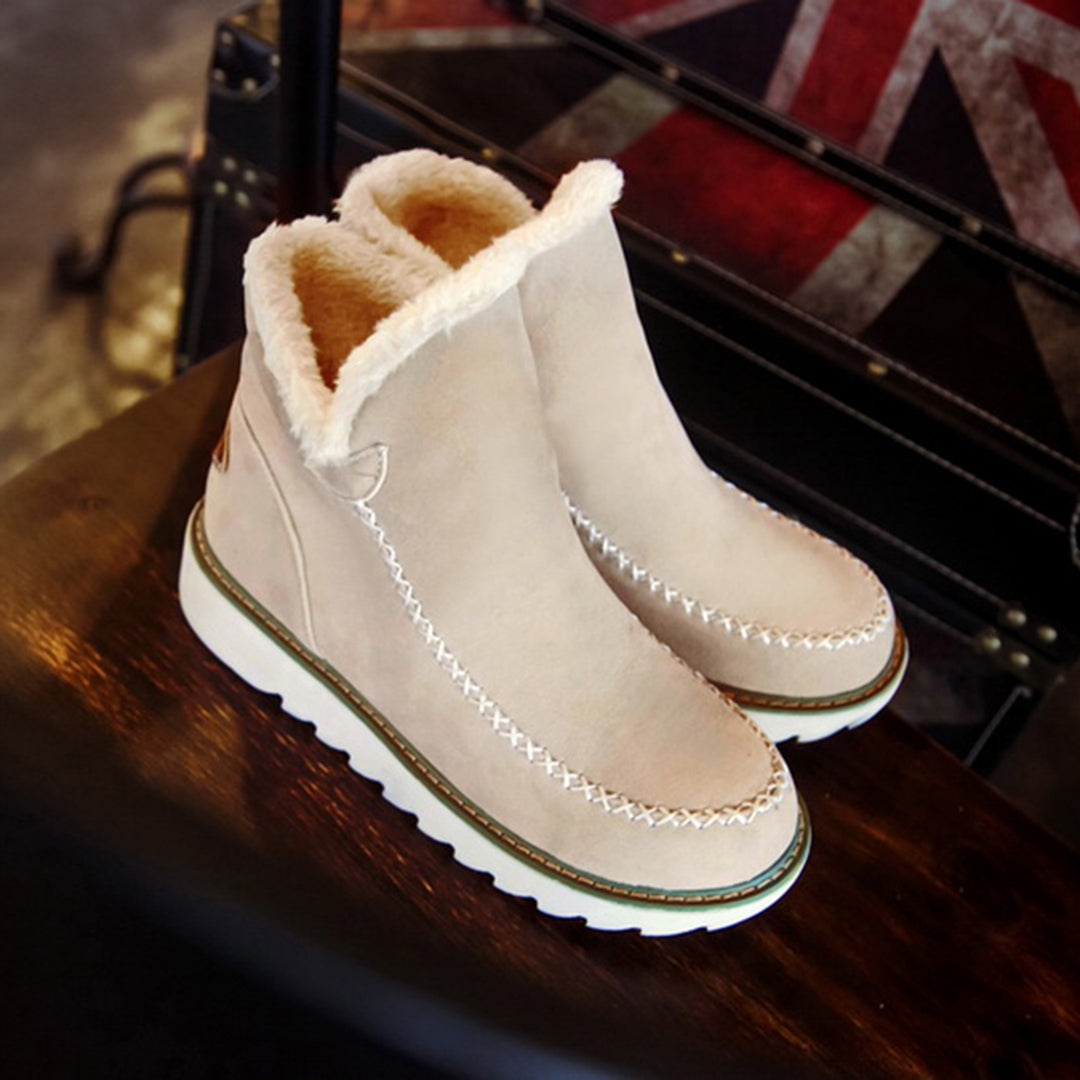 Damen Winterschuhe Mit Plateau Und Futter | Winter