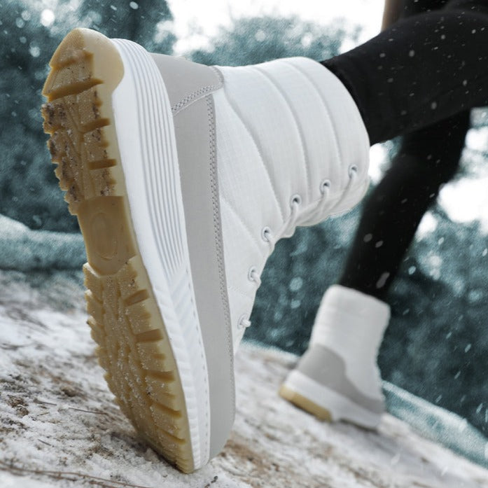 Damen Winterschuhe Mit Schnürung Und Futter | Winter