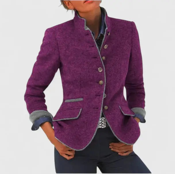 Damen Eleganter Blazer | Figurbetont