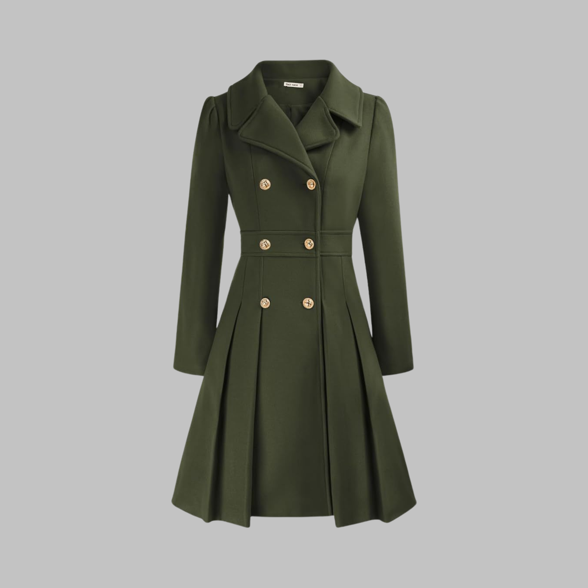 Damen Eleganter Wintermantel | Lang