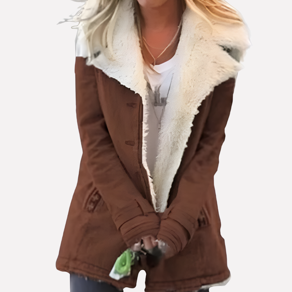 Damen Warme Winterjacke | Elegant