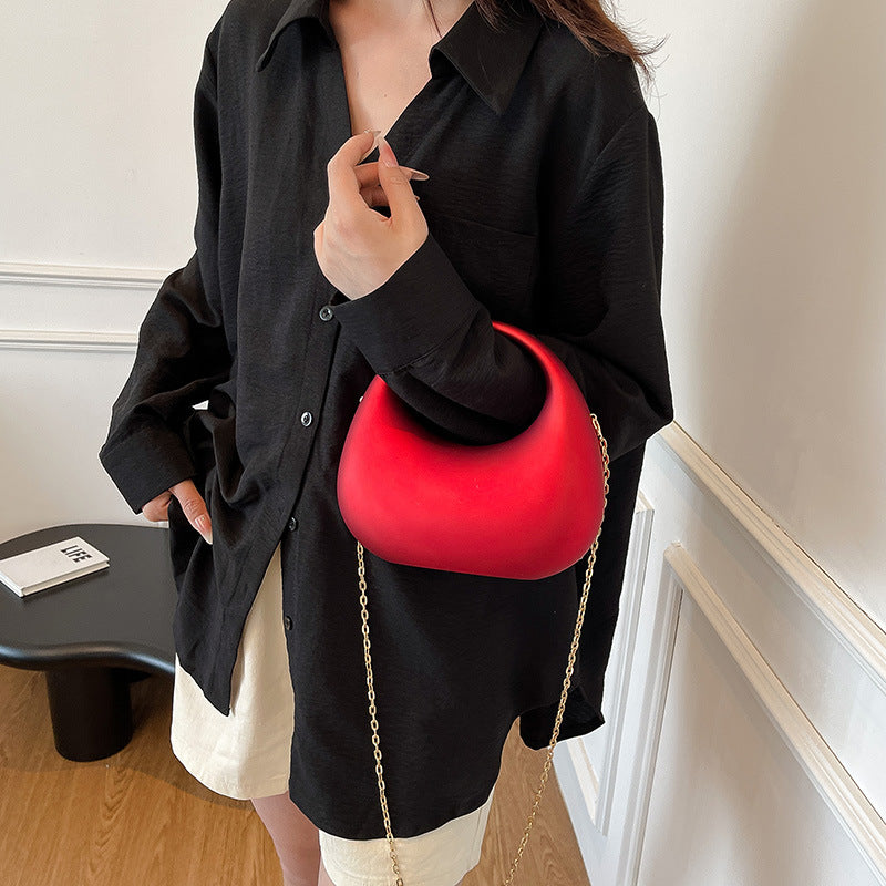 Elegante Damen Handtasche Mit Kettenriemen | Klein