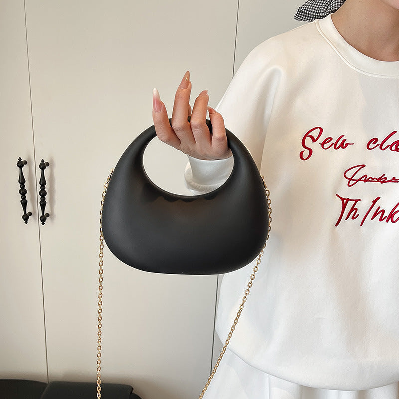 Elegante Damen Handtasche Mit Kettenriemen | Klein