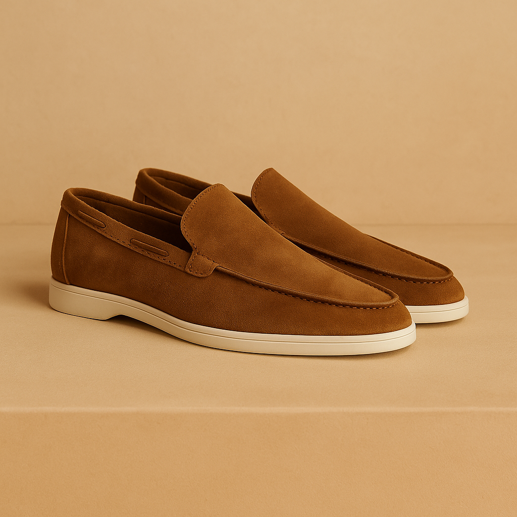 Felix - Loafer aus Wildleder mit bequemer Laufsohle, Herren Lassiger Look
