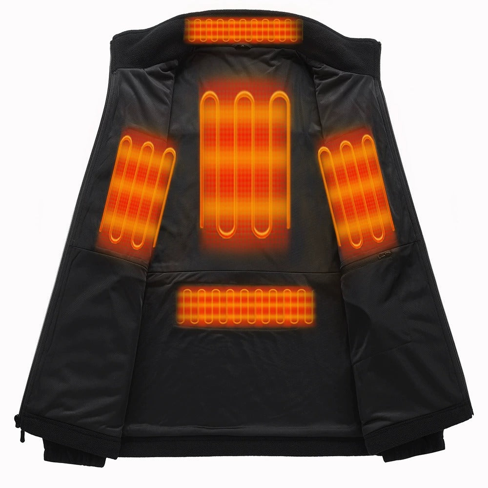 Funktions Damen Beheizbare Jacke Langarm | Outdoor