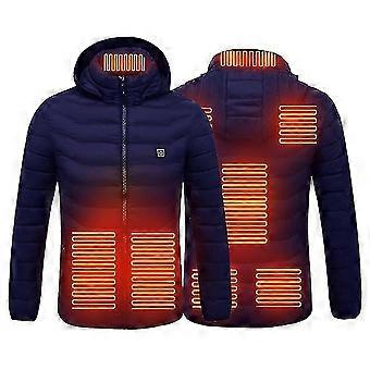 Herren Beheizbare Jacke Mit Kapuze Und Heizzonen | Winter