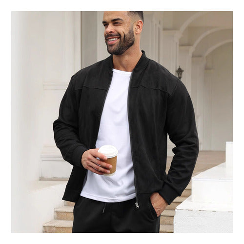 Herren Fleecejacke Mit Reißverschluss | Leicht