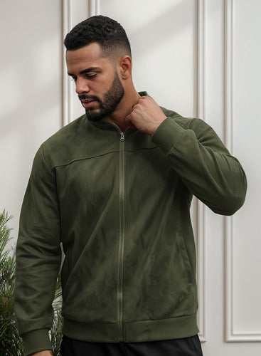 Herren Fleecejacke Mit Reißverschluss | Leicht