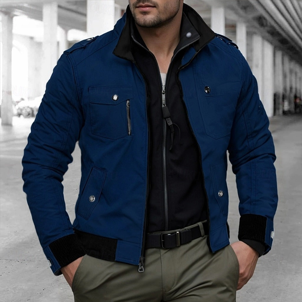 Herren Herbstjacke Mit Reißverschluss | Bomberstil